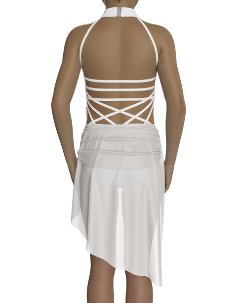 CLAIRE Leotard Base - White